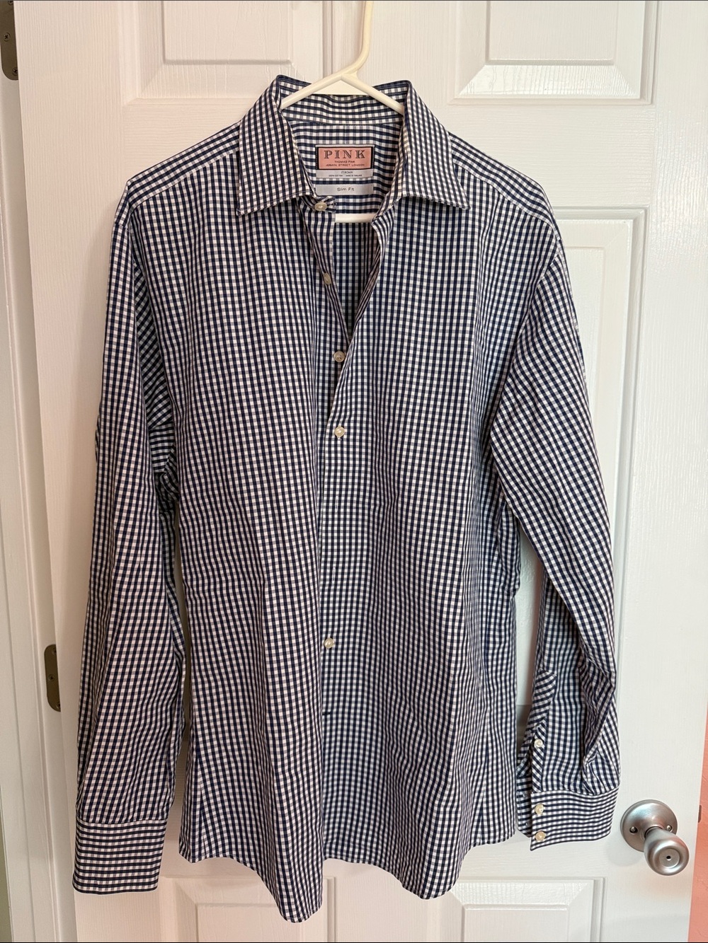 Thomas Pink Jermyn Street London men’s dress shirt 17/43c